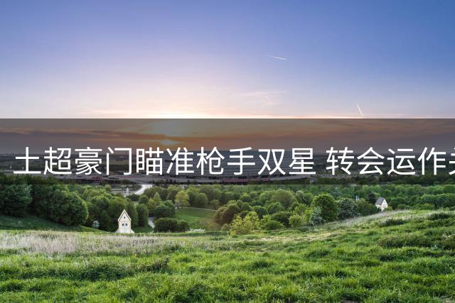 土超豪门瞄准枪手双星 转会运作关键人物曝光